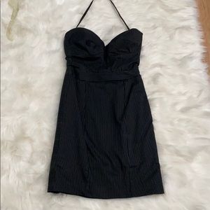 Strapless dress with choice of straps attached